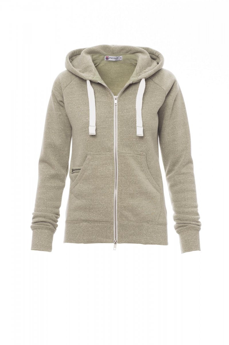 SWEAT-SHIRTS FULL ZIP CON CAPPUCCIO - URBAN LADY