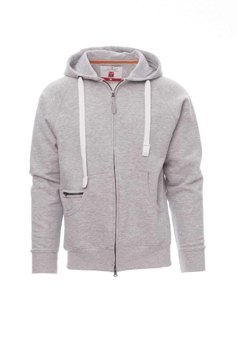 SWEAT-SHIRTS FULL ZIP CON CAPPUCCIO - DALLAS+ MELANGE