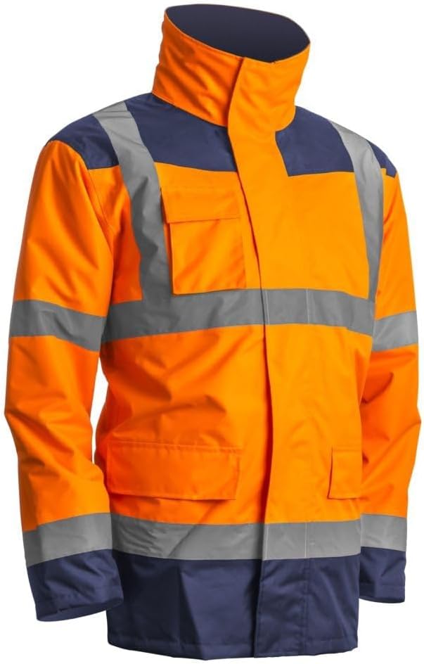 PARKA 4-EN-1 HAUTE VISIBILITE MS WORK