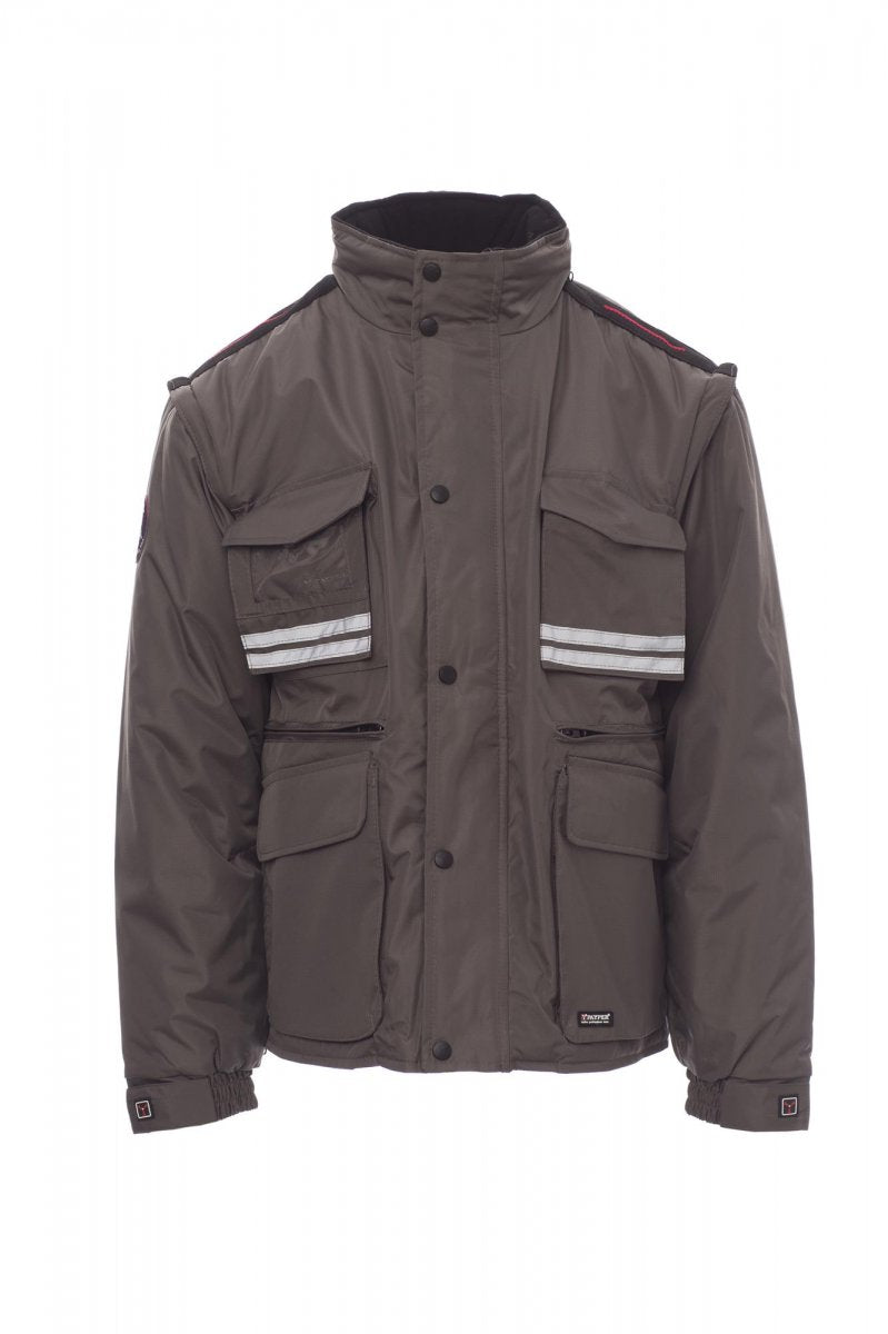 VESTES IMBOTTITO CON CAPPUCCIO - TORNADO