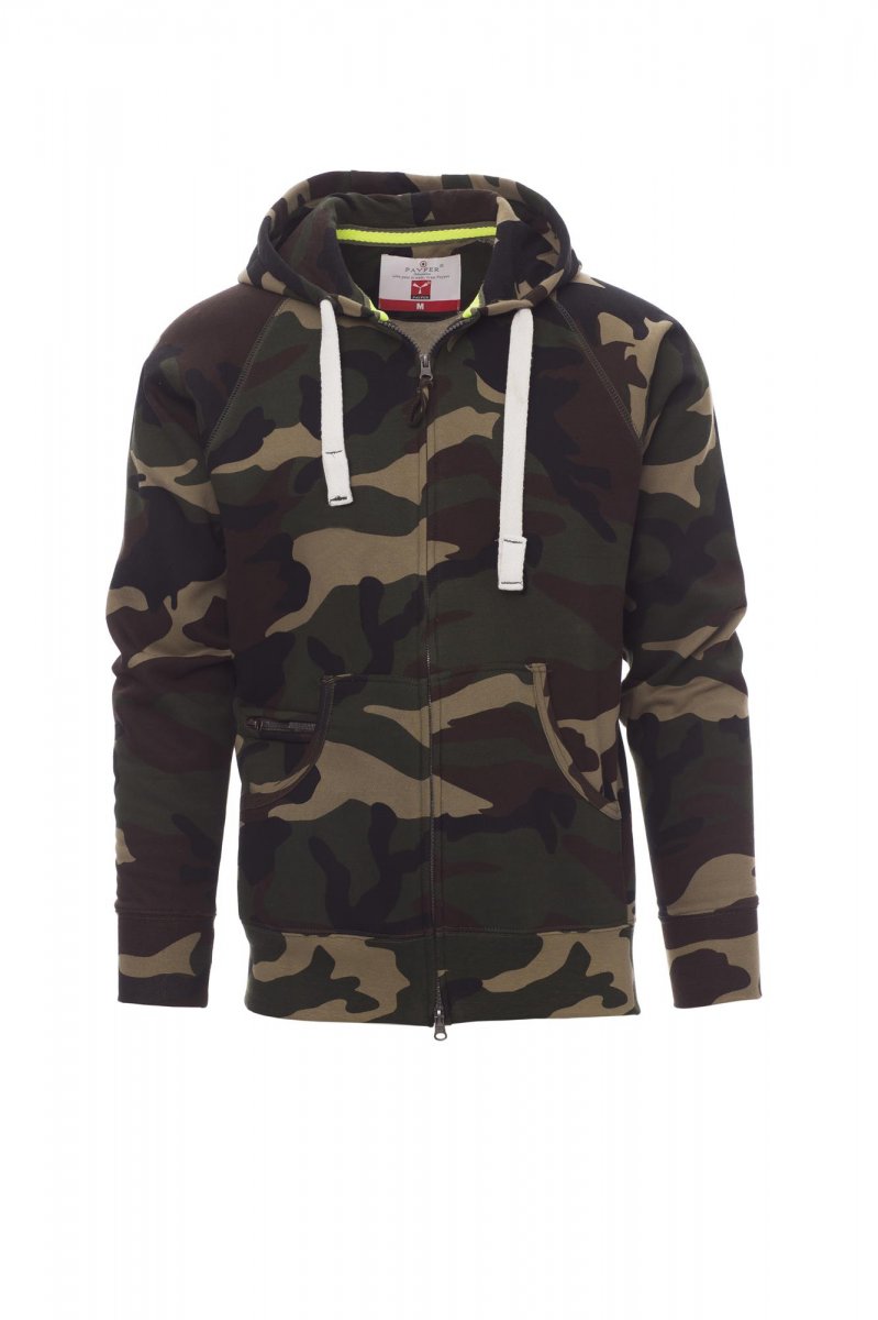 SWEAT-SHIRTS FULL ZIP CON CAPPUCCIO - DALLAS+