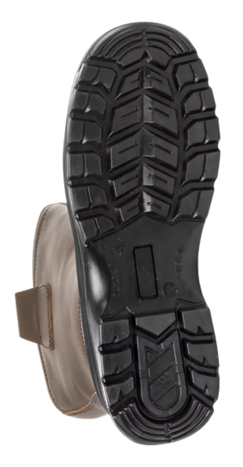 Botte de sécurité PYROXITE Cuir Non fourrée Marron S3