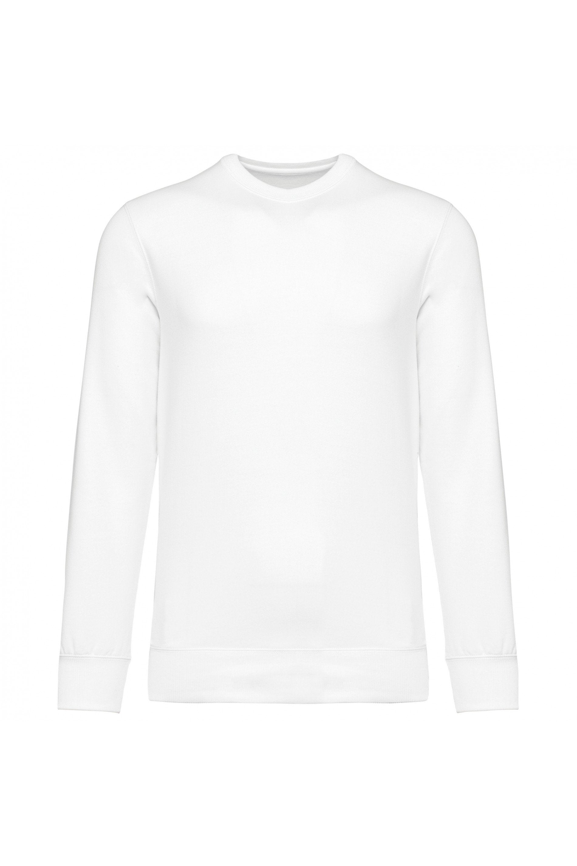Sweat-shirt recyclé col rond unisexe