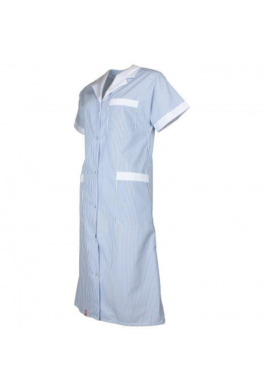 BLOUSE FEMME À GRIPPERS MANCHES COURTES MARIA