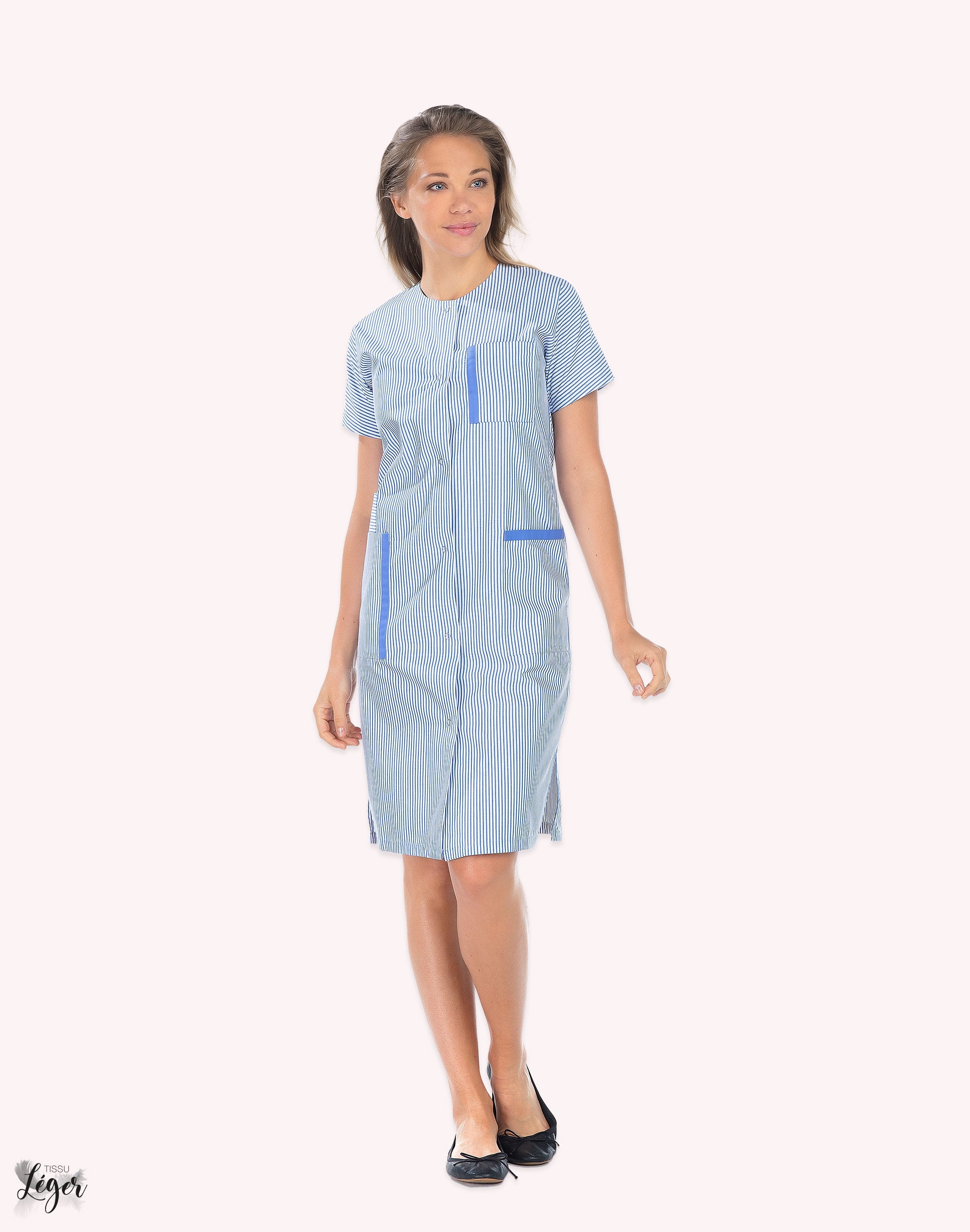 CATHERINE 6180 - Blouse Longue MC