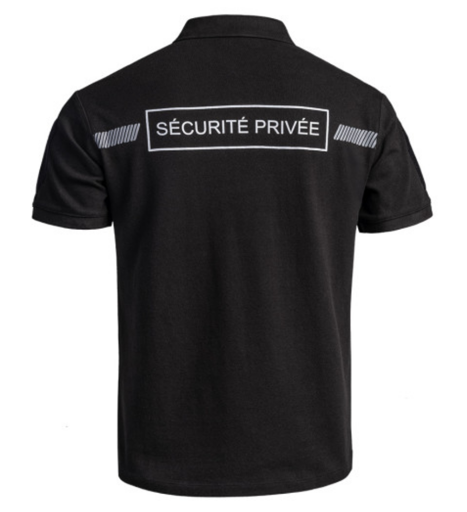 Polo avec bande grise Sécurité Privée Sécu-One - A10 Equipment