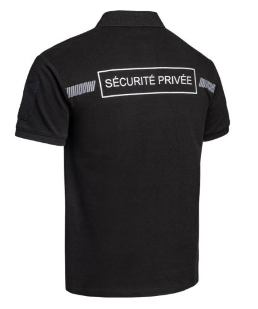Polo avec bande grise Sécurité Privée Sécu-One - A10 Equipment