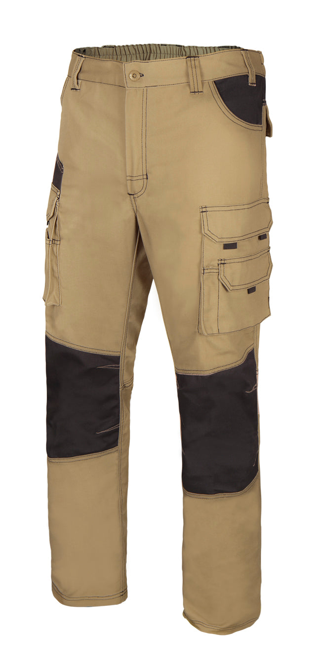 PANTALON CANVAS BICOLORE