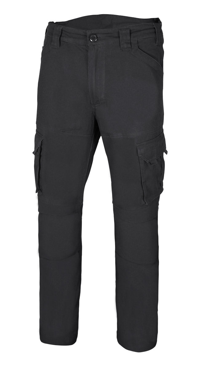 STRETCH COTTON TROUSERS