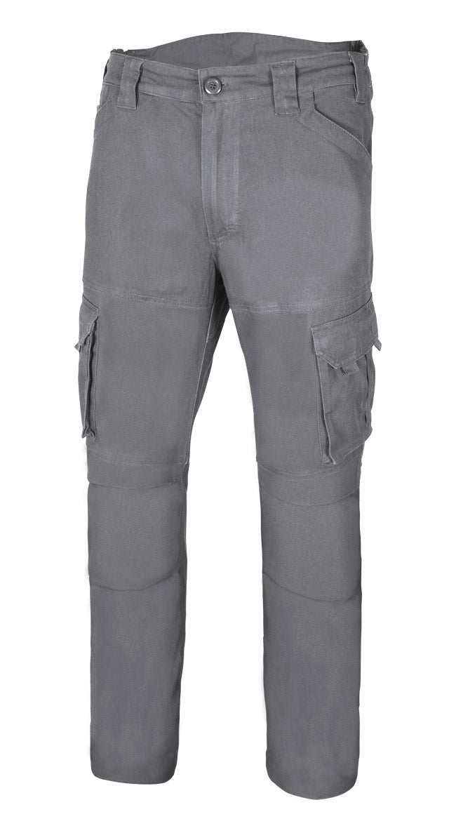 STRETCH COTTON TROUSERS
