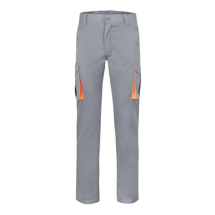 TWO-TONE STRETCH TROUSERS