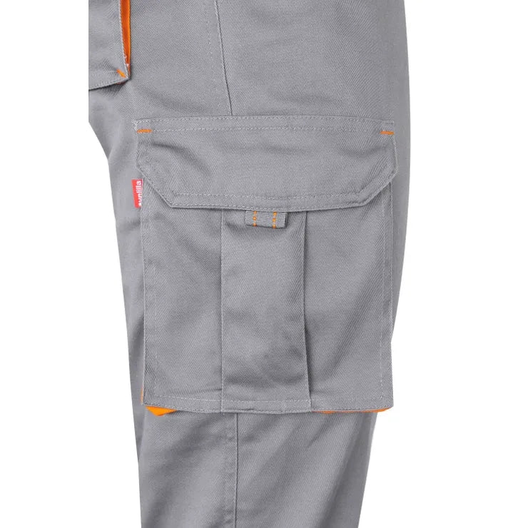 TWO-TONE STRETCH TROUSERS