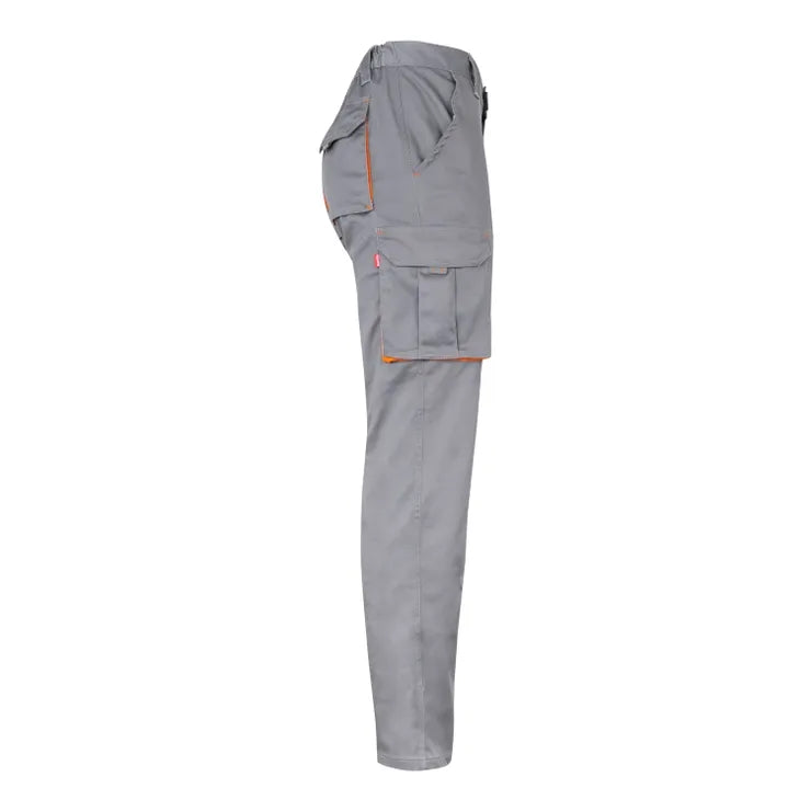 TWO-TONE STRETCH TROUSERS