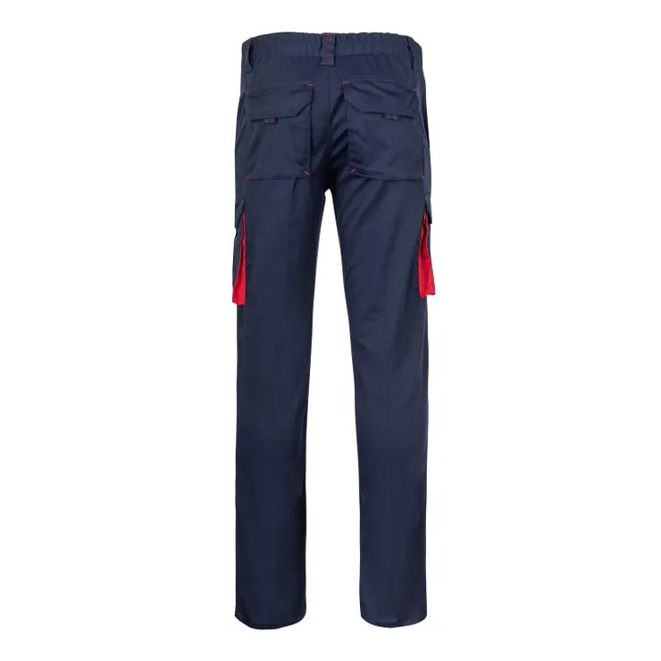 TWO-TONE STRETCH TROUSERS