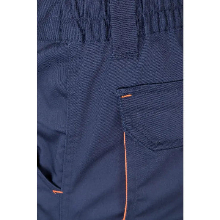 TWO-TONE STRETCH TROUSERS