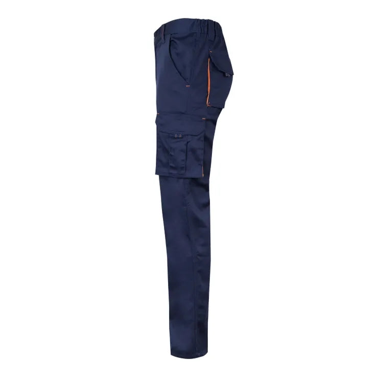 TWO-TONE STRETCH TROUSERS