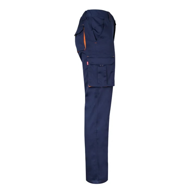 TWO-TONE STRETCH TROUSERS