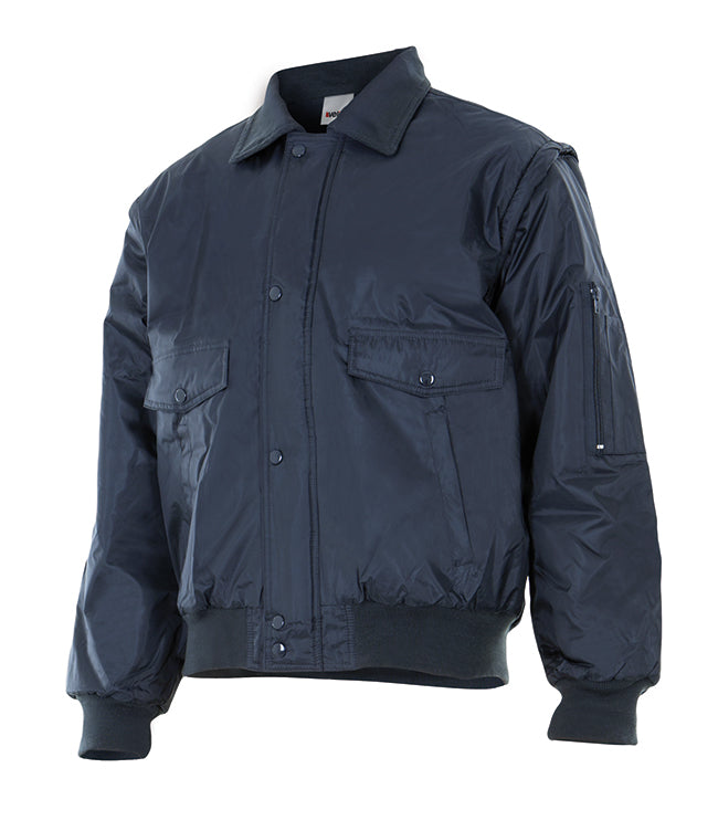 JACKET WITH REMOVABLE SLEEVES