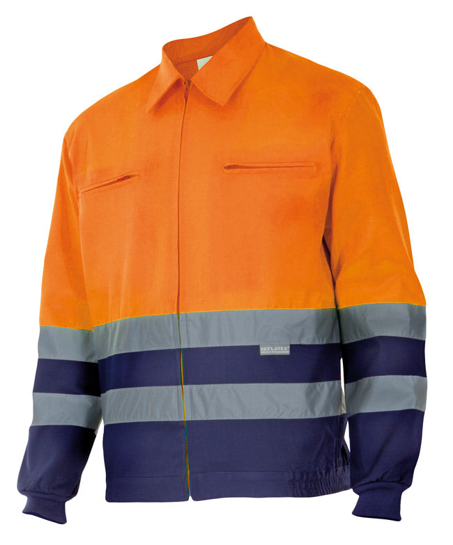 BLOUSON BICOLORE HV