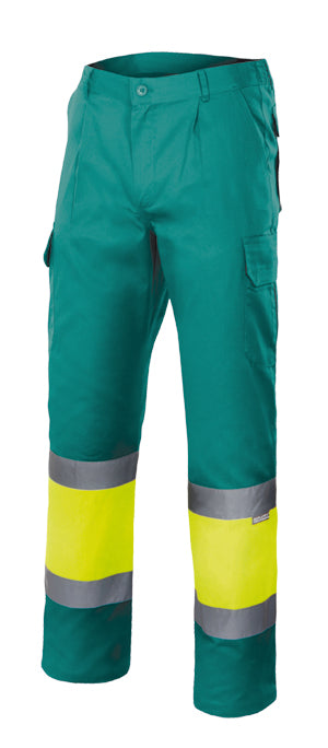 PANTALON BICOLORE DOUBLÉ HV