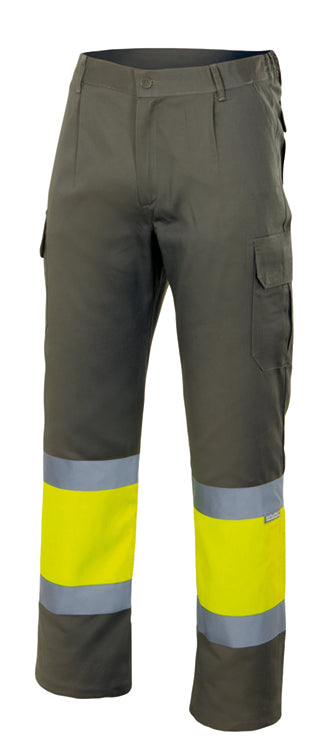 PANTALON BICOLORE DOUBLÉ HV