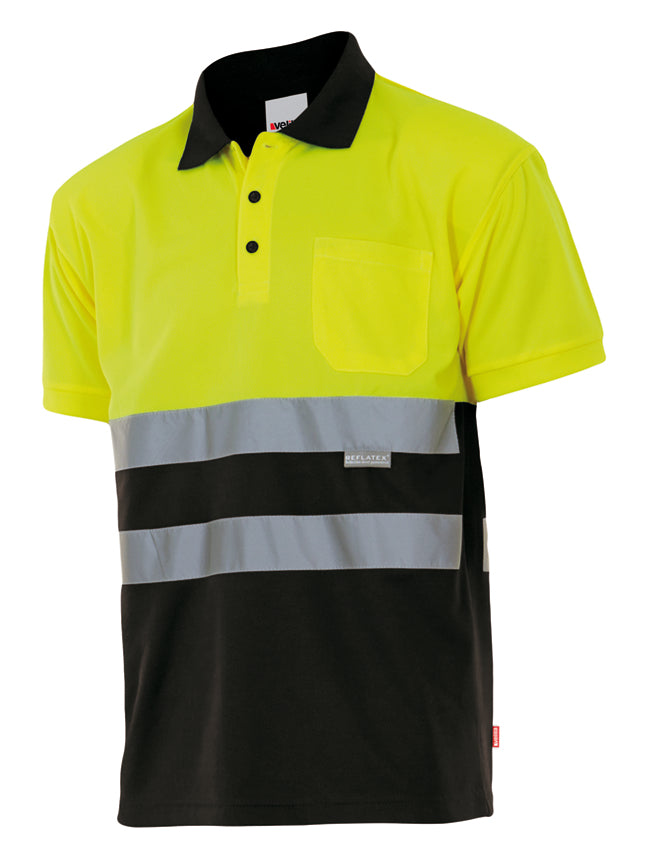 POLO BICOLORE MC HV