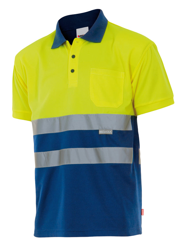 POLO BICOLORE MC HV