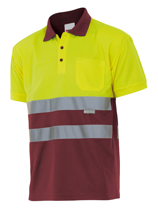POLO BICOLORE MC HV