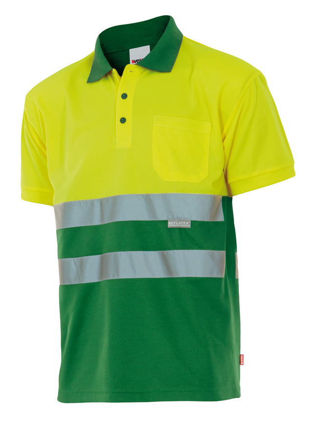 POLO BICOLORE MC HV