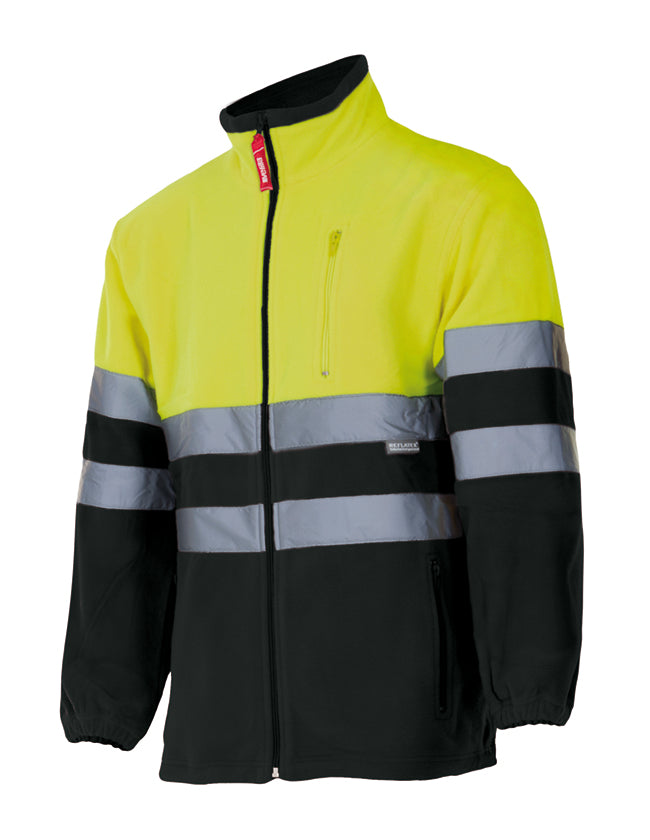 VESTE POLAIRE BICOLORE HV