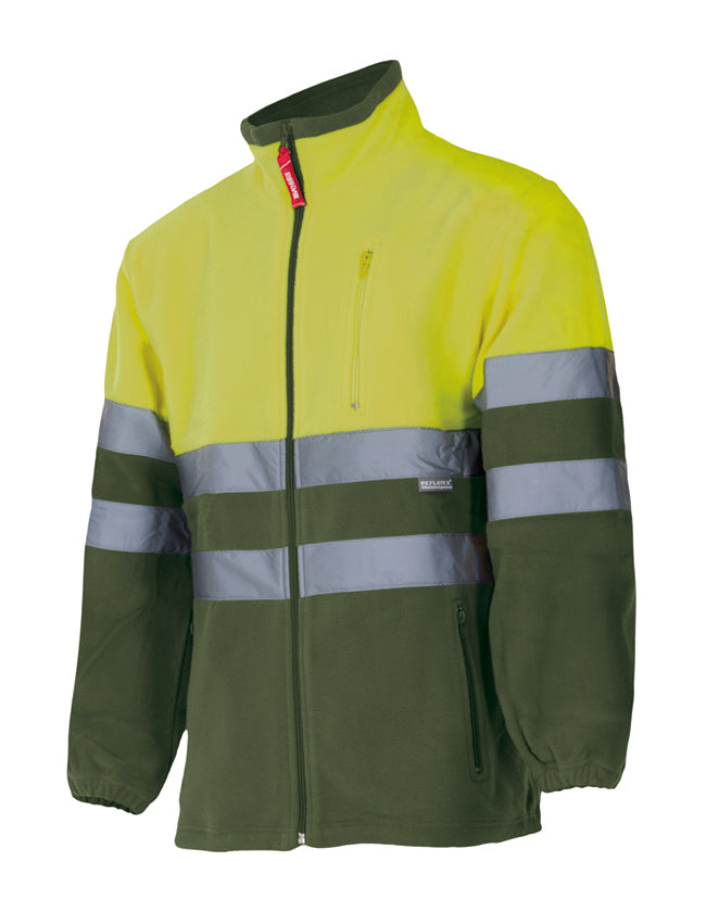 VESTE POLAIRE BICOLORE HV
