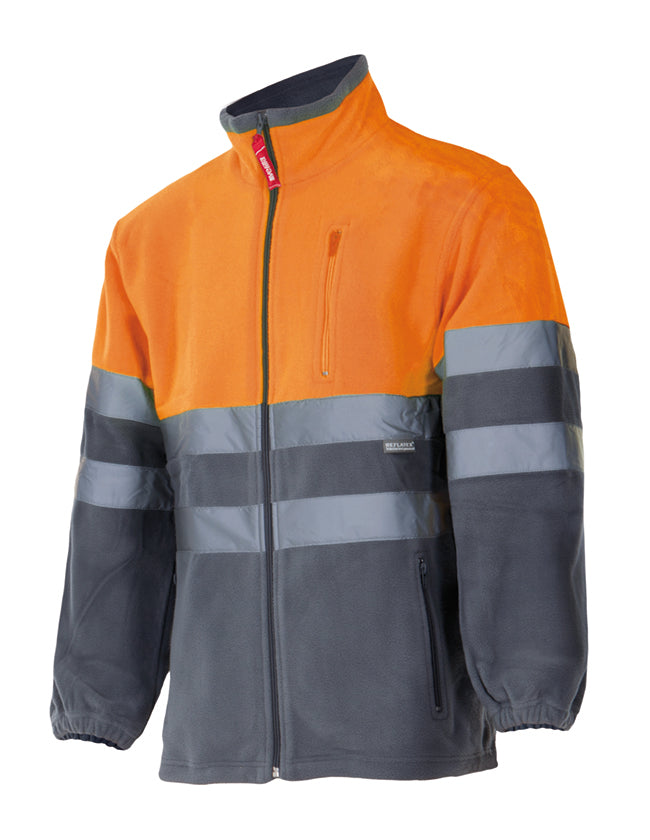 VESTE POLAIRE BICOLORE HV