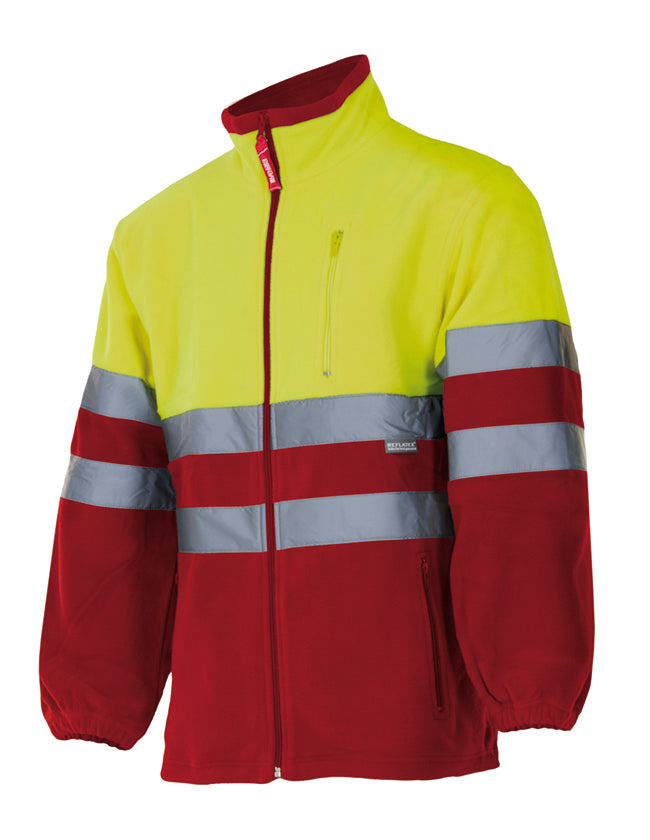 VESTE POLAIRE BICOLORE HV