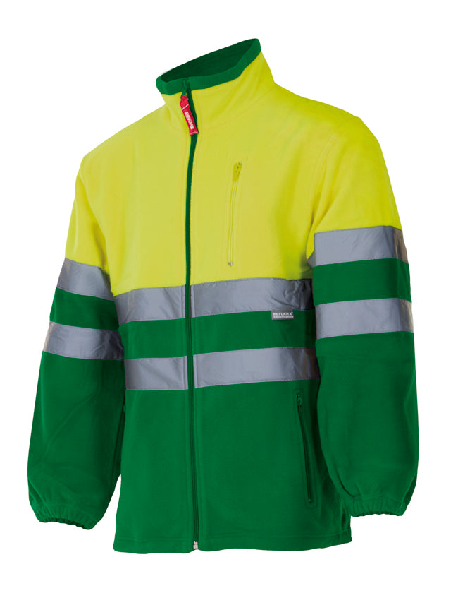 VESTE POLAIRE BICOLORE HV