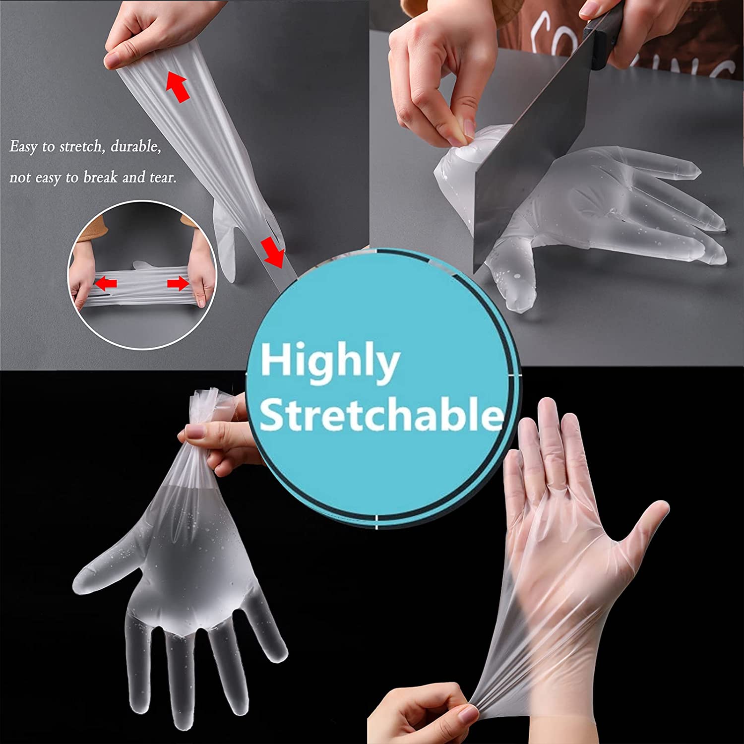 Handschoenen van vinyl - Lys Santé - Doos met 100 handschoenen