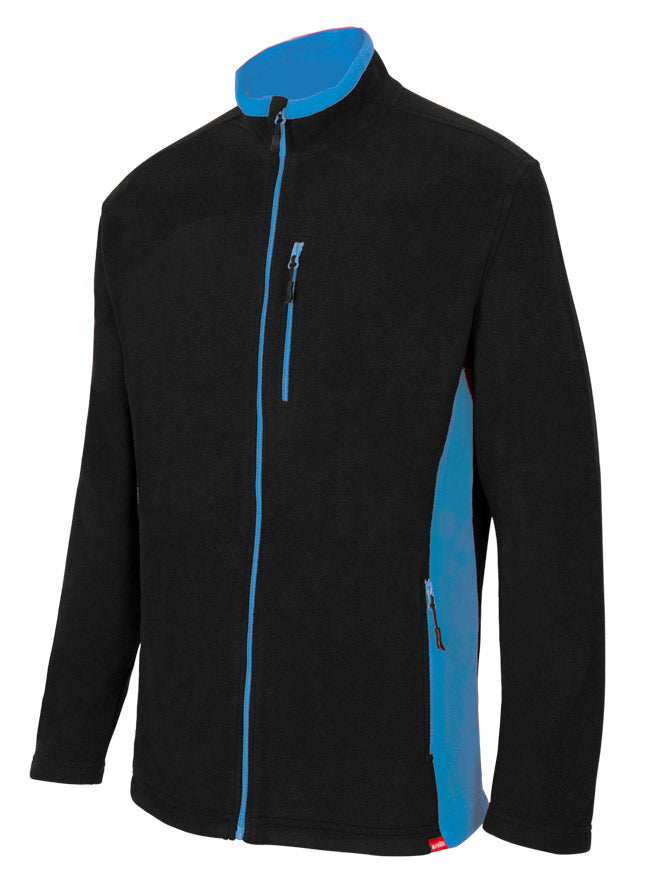 TWO-TONE FLEECE JACKET