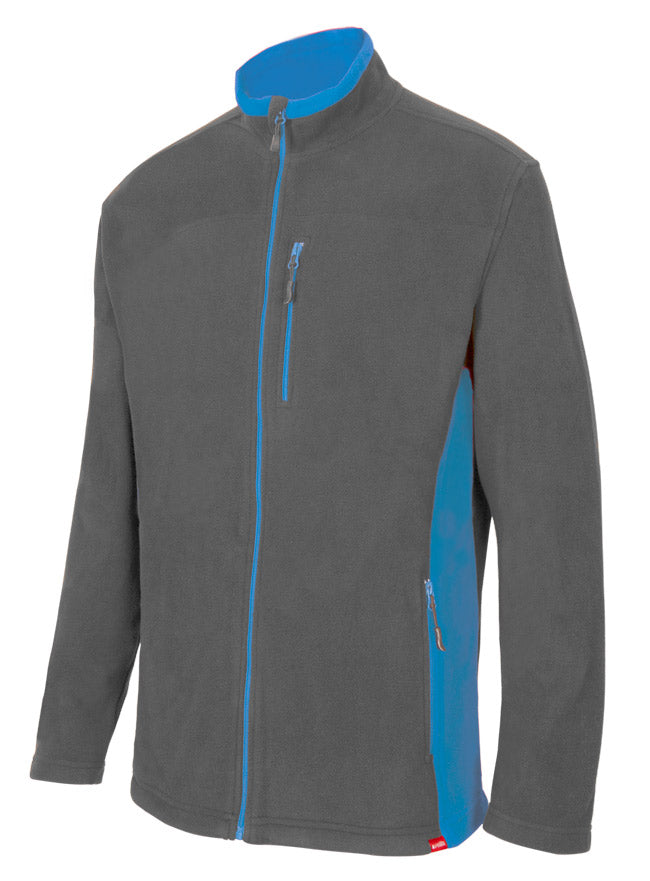 TWO-TONE FLEECE JACKET