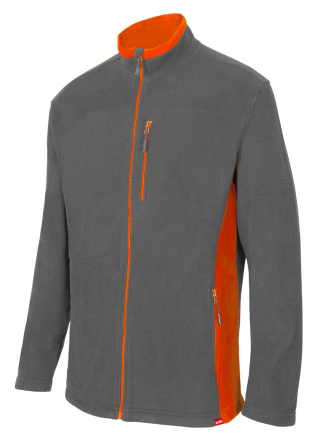 TWO-TONE FLEECE JACKET