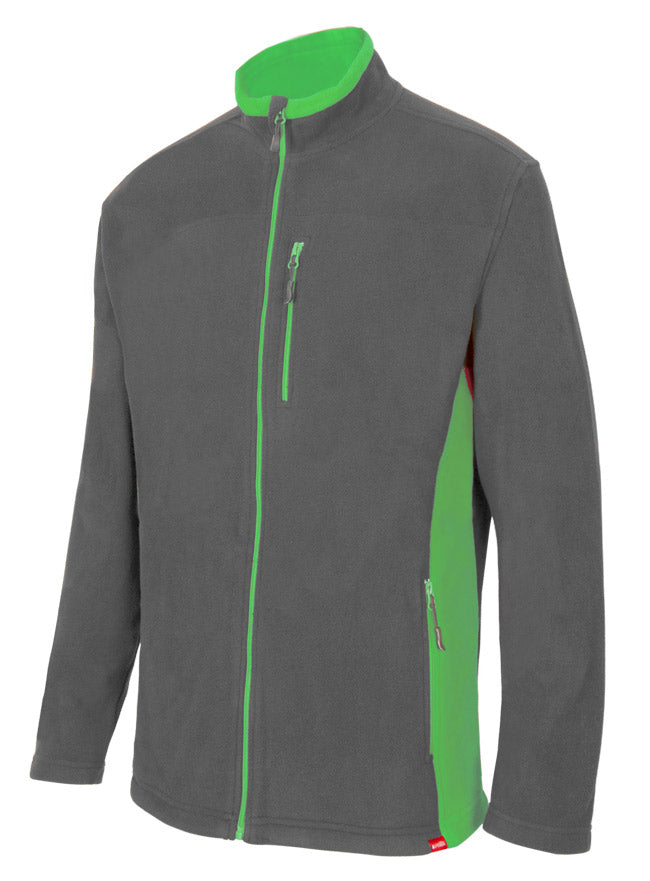 TWO-TONE FLEECE JACKET