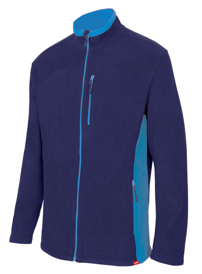TWO-TONE FLEECE JACKET