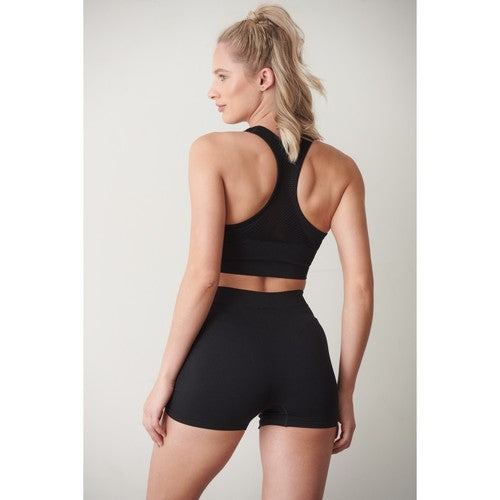 NAADLOZE BEDRUKTE SHORTS