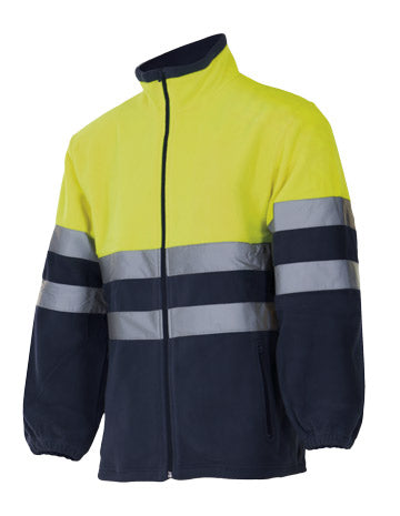 VESTE POLAIRE BICOLORE HV