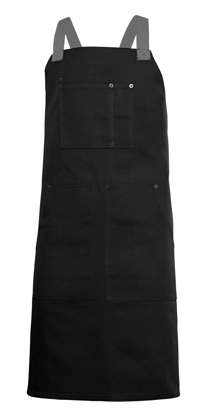 TABLIER CANVAS À BAVETTE