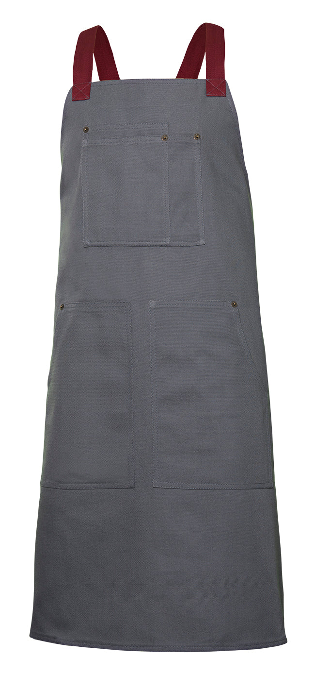 TABLIER CANVAS À BAVETTE