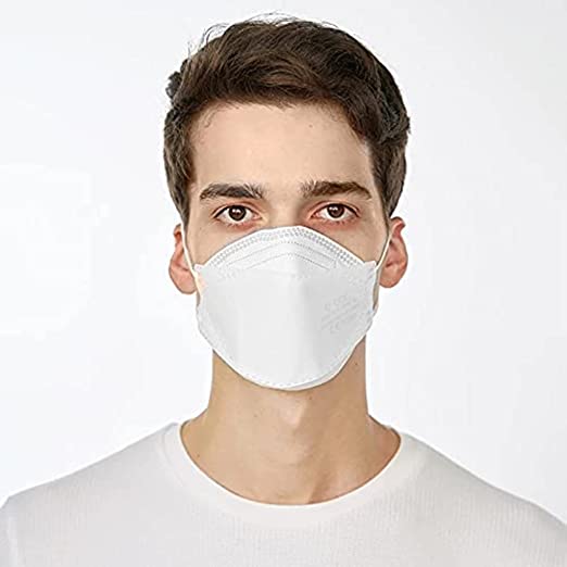 DOC-NFW - Masque FFP2 - Blanc - EN 149:2001 + A1:2009 - Certifié CE 0598- Boite de 20 pièces - Scellés Individuellement