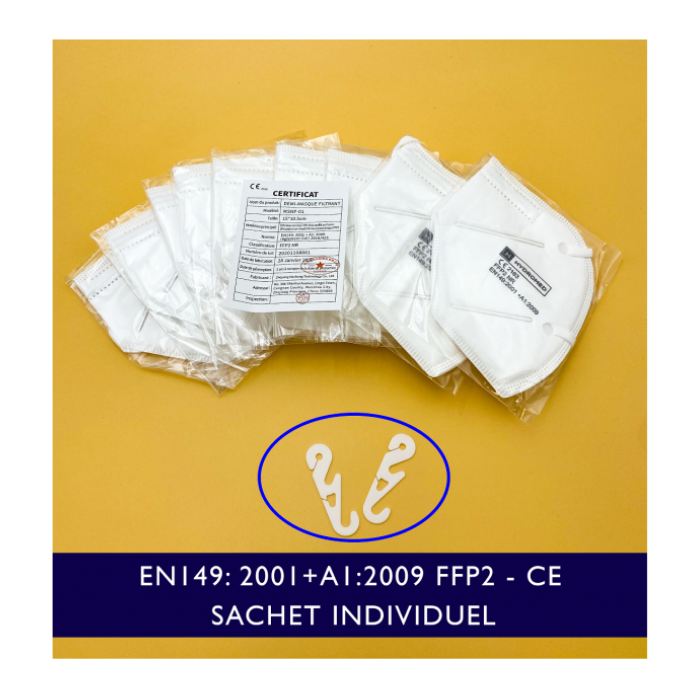 FFP2 protective mask - HYDROMED - Box of 10
