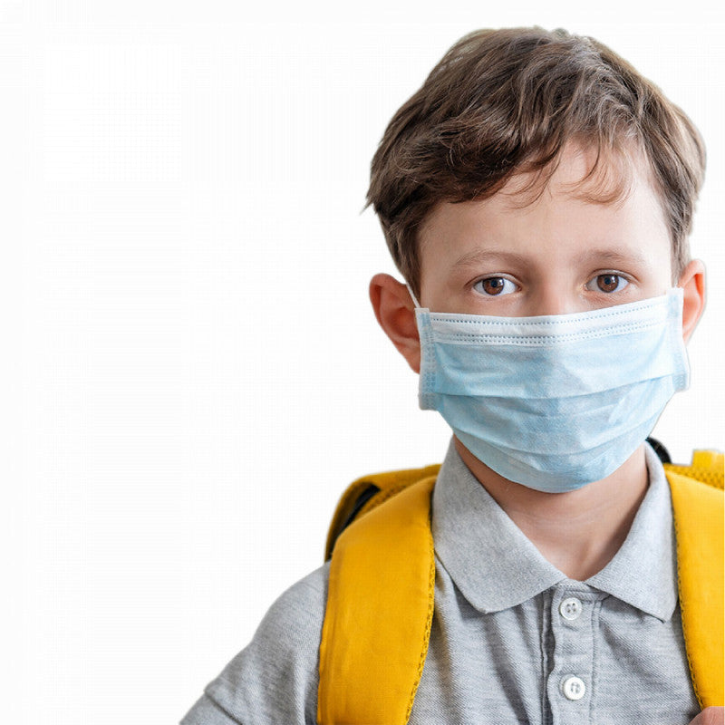Children's Type IIR Masks - Blue - Era Medical - Box Of 50 Masks