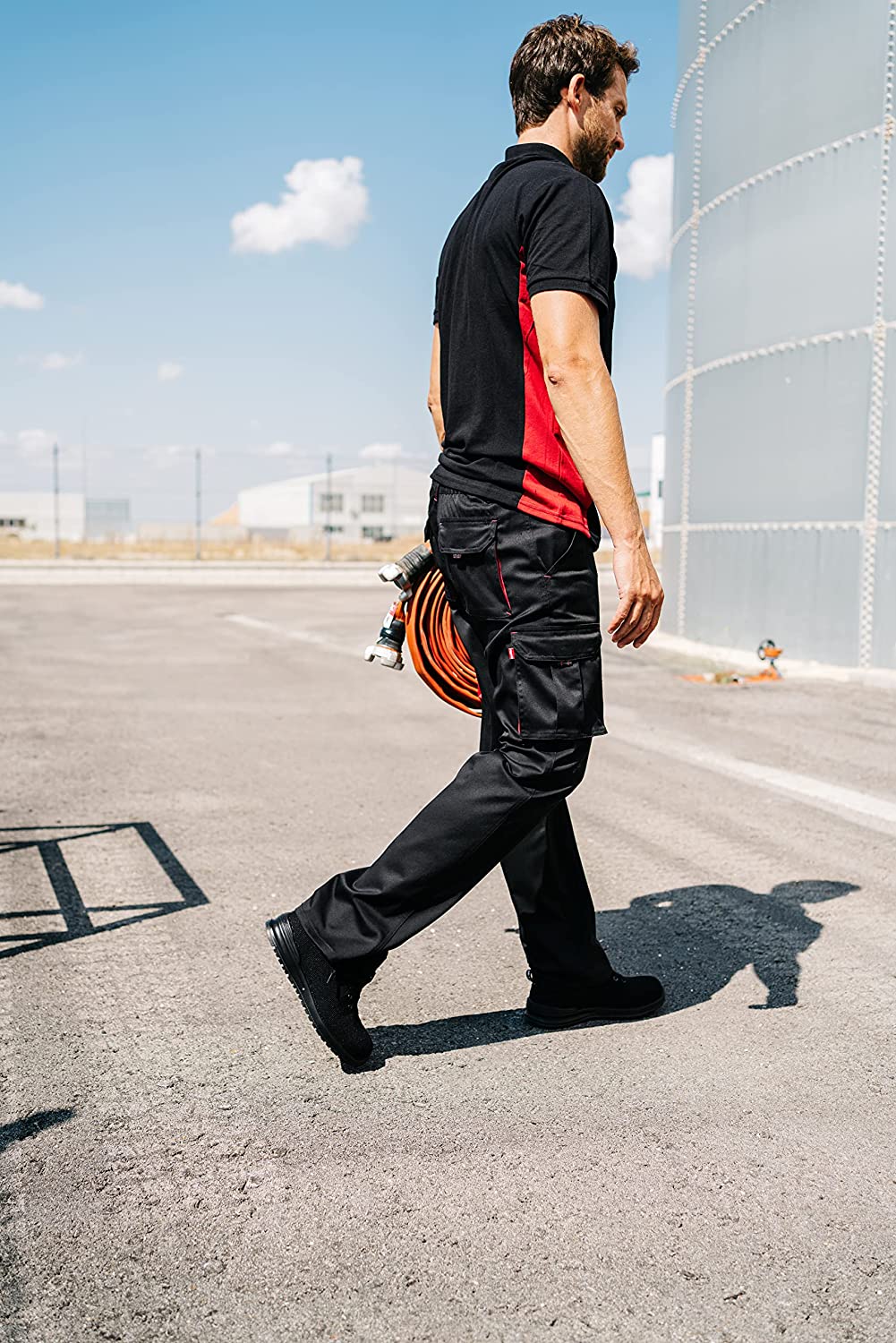 TWO-TONE STRETCH TROUSERS II