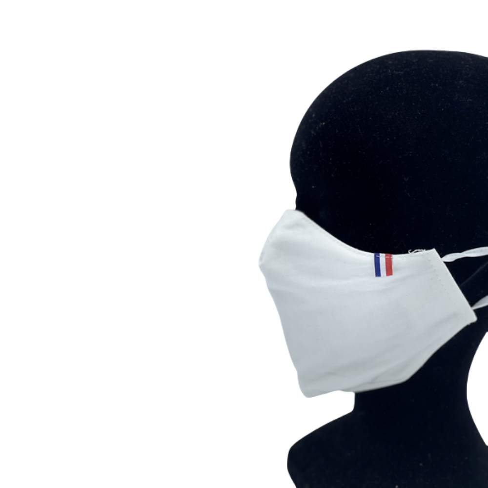 Uns1 Mask 50 Washes Ninja Shape - Cotton - Adult Size - General Public Mask With Filtration Guaranteed Over 99%