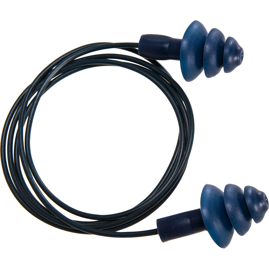 Detectable TPR earplug with lanyard (50 pairs)